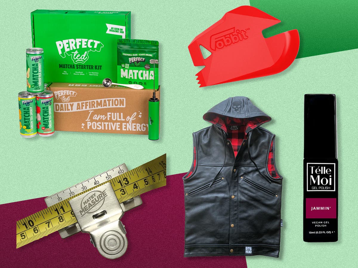 Dragons’ Den Where to buy matcha energy drink, Bobhead biker apparel